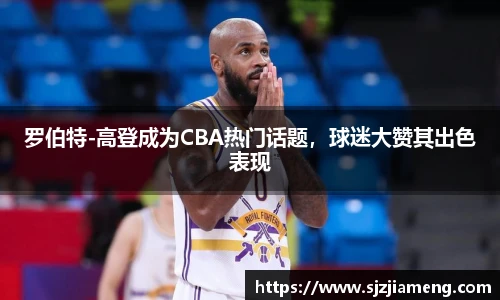 罗伯特-高登成为CBA热门话题，球迷大赞其出色表现